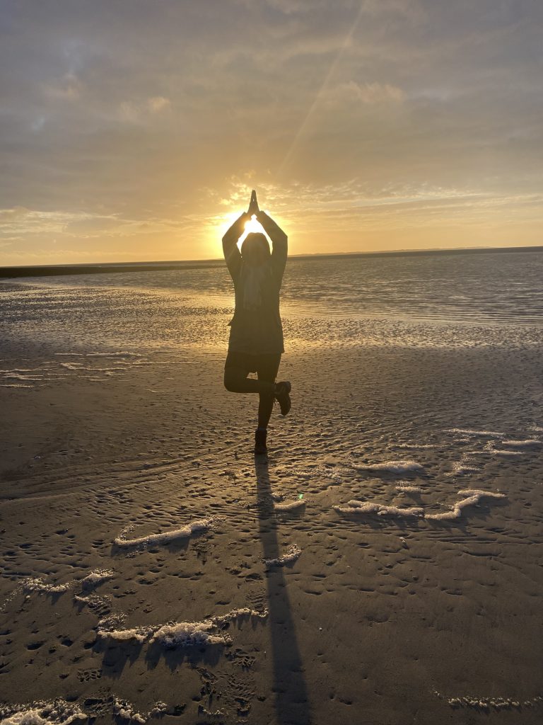 Yoga auf Spiekeroog mir Laura Rudolph